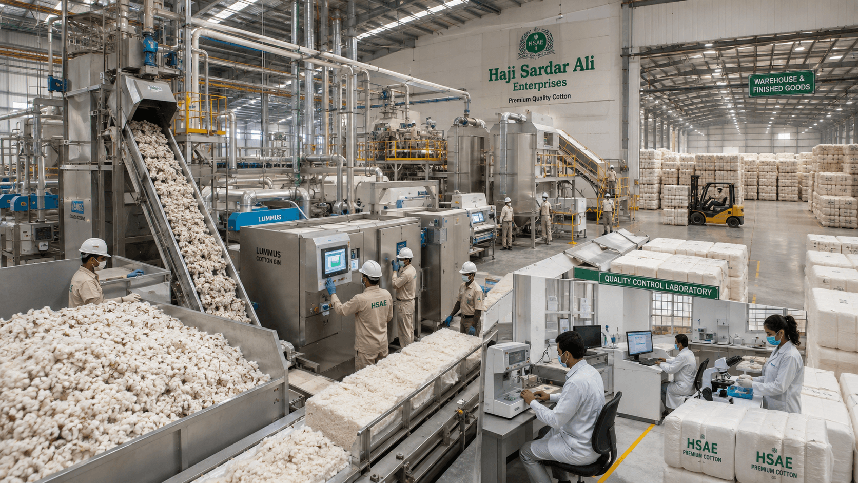 Cotton Ginning Factory